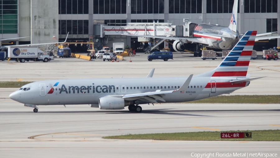 American Airlines Boeing 737-823 (N963AN) | Photo 323373