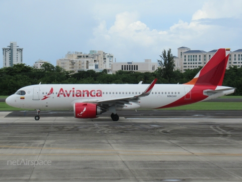 Avianca Airbus A320-251N (N963AV) at  San Juan - Luis Munoz Marin International, Puerto Rico