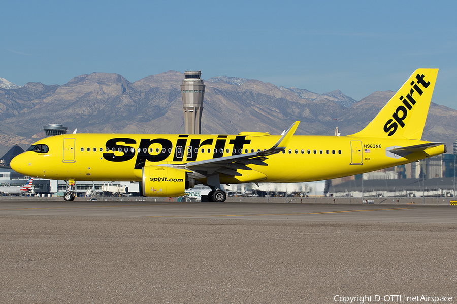 Spirit Airlines Airbus A320-271N (N963NK) | Photo 555309