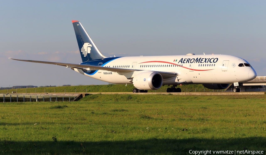 AeroMexico Boeing 787-8 Dreamliner (N964AM) | Photo 190064