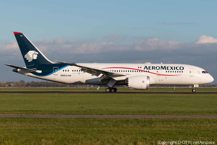 AeroMexico Boeing 787-8 Dreamliner (N964AM) | Photo 195528