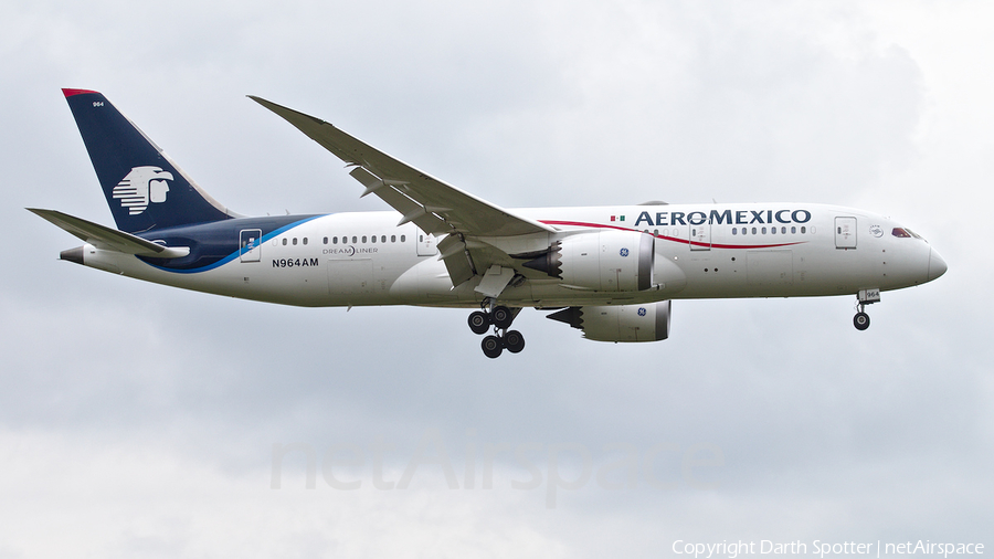 AeroMexico Boeing 787-8 Dreamliner (N964AM) | Photo 267142