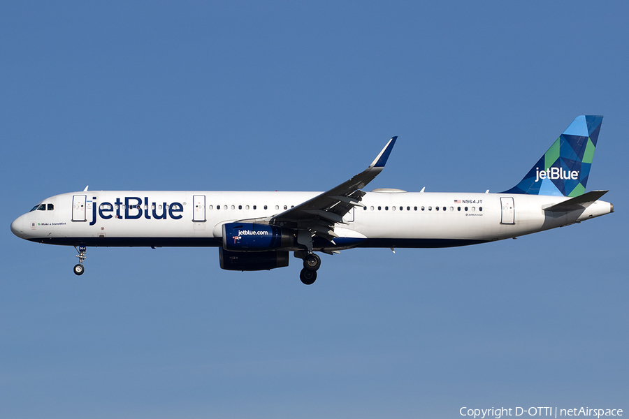 JetBlue Airways Airbus A321-231 (N964JT) | Photo 560293