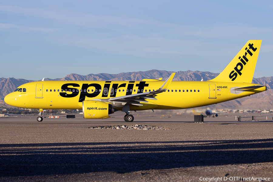Spirit Airlines Airbus A320-271N (N964NK) | Photo 554909