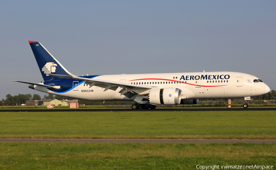 AeroMexico Boeing 787-8 Dreamliner (N965AM) | Photo 122940