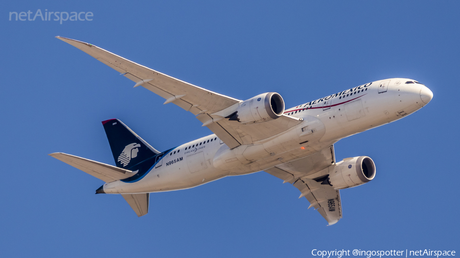 AeroMexico Boeing 787-8 Dreamliner (N965AM) | Photo 366774