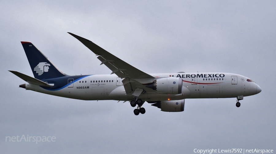 AeroMexico Boeing 787-8 Dreamliner (N965AM) | Photo 161035
