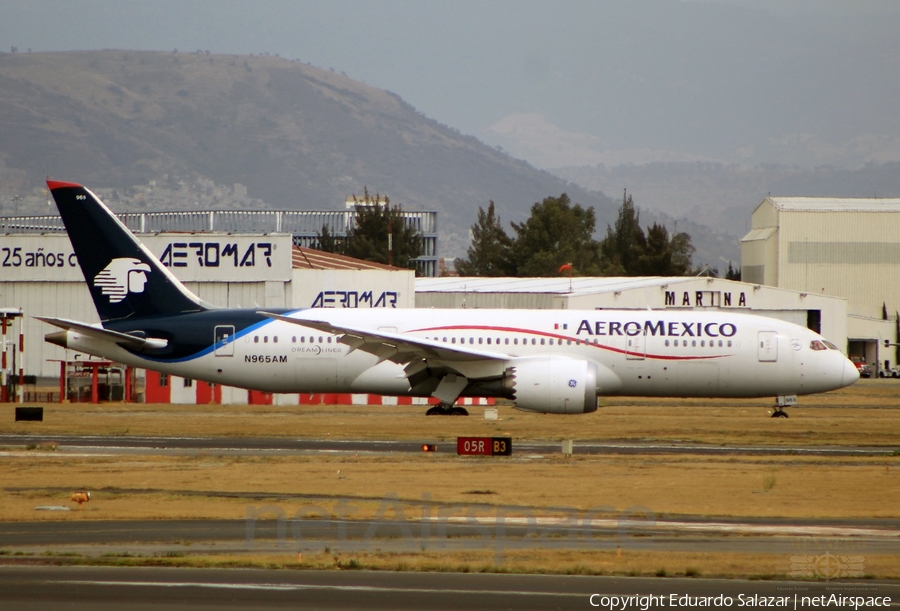AeroMexico Boeing 787-8 Dreamliner (N965AM) | Photo 129186