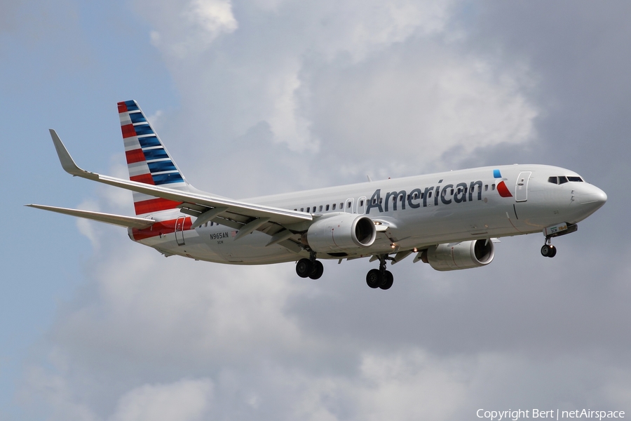 American Airlines Boeing 737-823 (N965AN) | Photo 37315