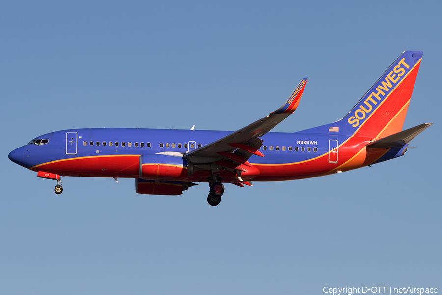 Southwest Airlines Boeing 737-7H4 (N965WN) | Photo 145523