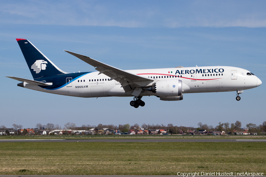 AeroMexico Boeing 787-8 Dreamliner (N966AM) | Photo 516440