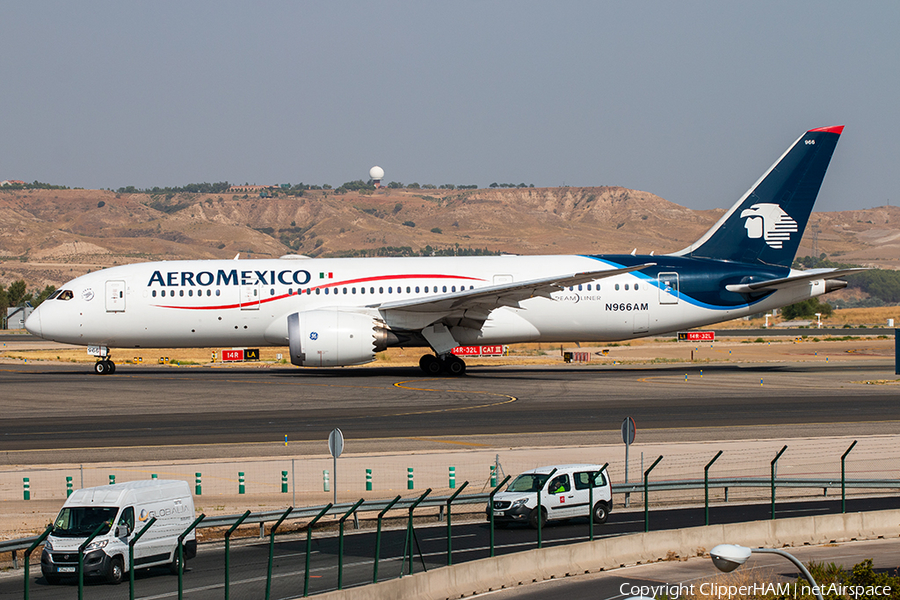 AeroMexico Boeing 787-8 Dreamliner (N966AM) | Photo 285644