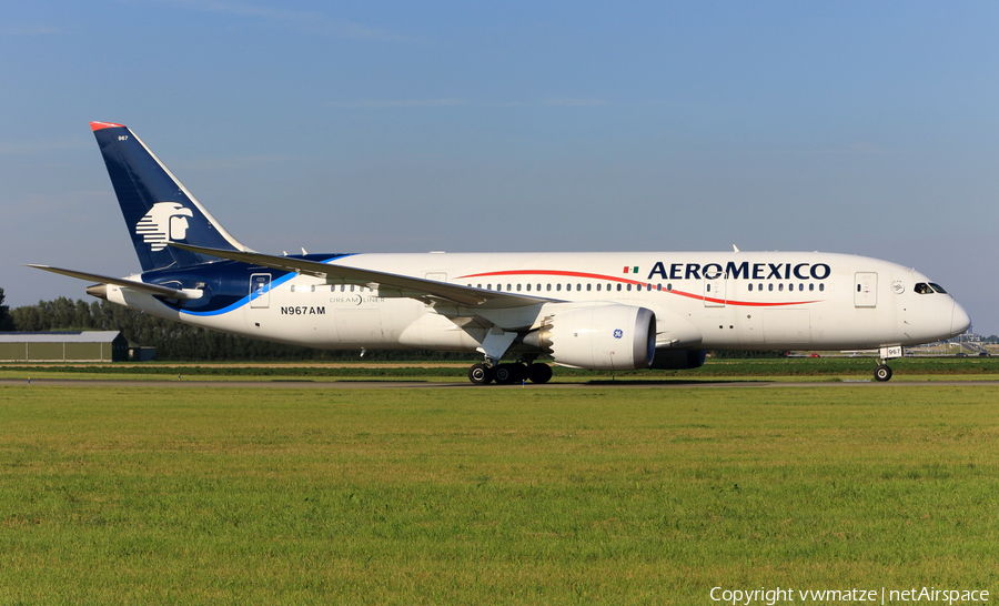 AeroMexico Boeing 787-8 Dreamliner (N967AM) | Photo 120523