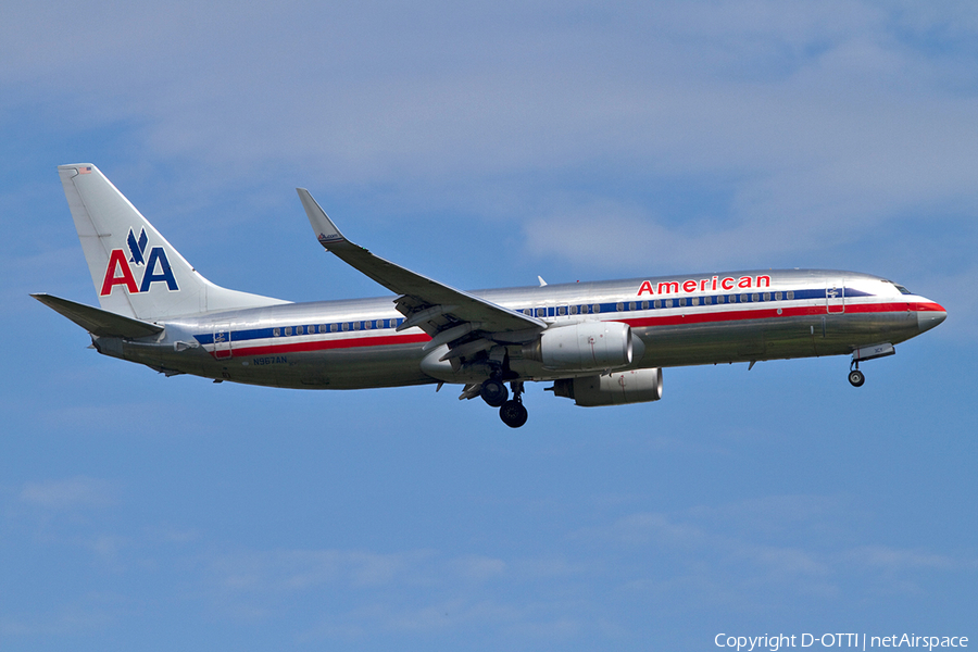 American Airlines Boeing 737-823 (N967AN) | Photo 364644