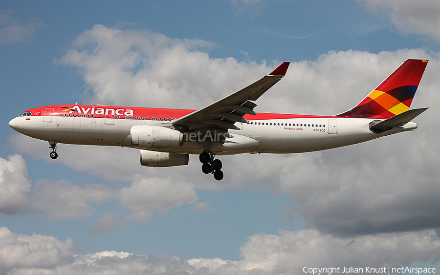 Avianca Airbus A330-243 (N967CG) | Photo 89152
