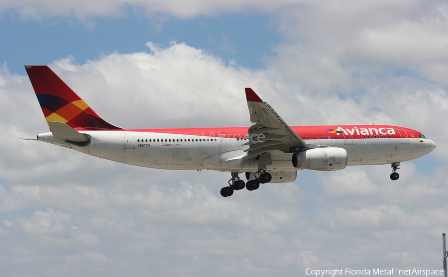 Avianca Airbus A330-243 (N967CG) | Photo 323445
