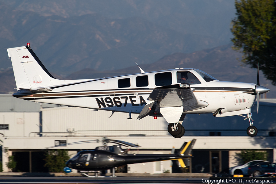 (Private) Beech A36 Bonanza (N967EA) | Photo 541632