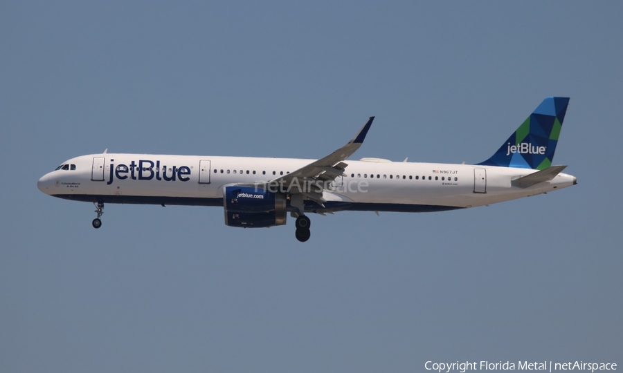 JetBlue Airways Airbus A321-231 (N967JT) | Photo 323450