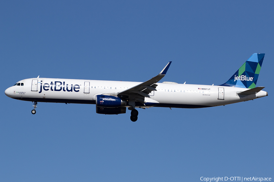 JetBlue Airways Airbus A321-231 (N967JT) | Photo 539931