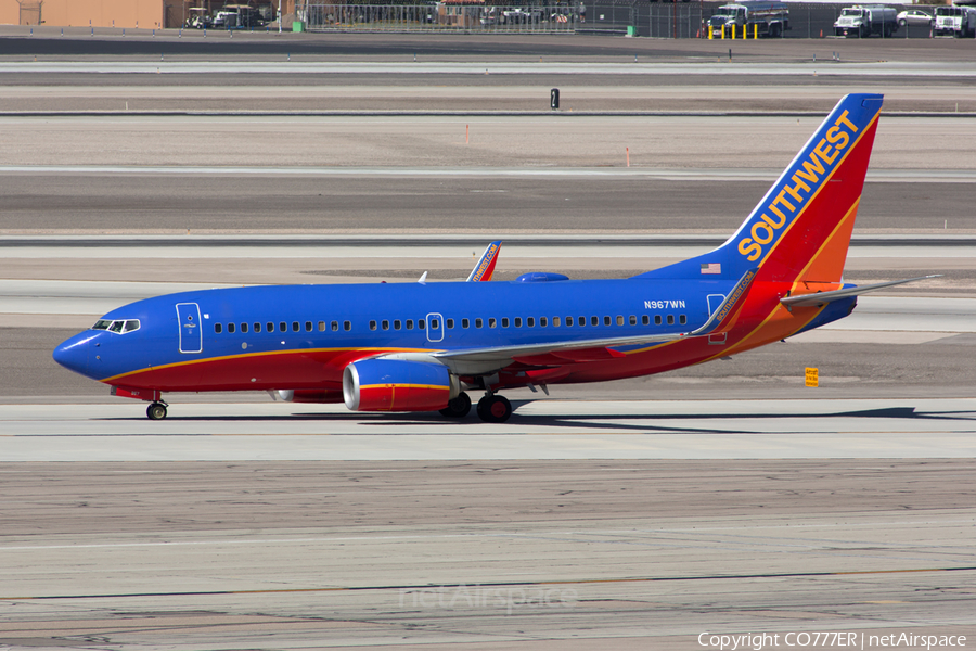Southwest Airlines Boeing 737-7H4 (N967WN) | Photo 78029