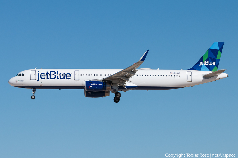 JetBlue Airways Airbus A321-231 (N968JT) | Photo 276373