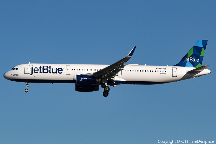 JetBlue Airways Airbus A321-231 (N968JT) | Photo 144719