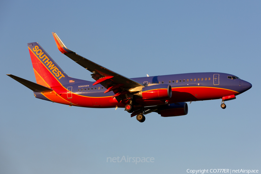 Southwest Airlines Boeing 737-7H4 (N968WN) | Photo 59620