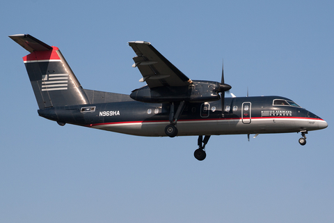 US Airways Express (Piedmont Airlines) de Havilland Canada DHC-8-201Q (N969HA) at  New York - LaGuardia, United States