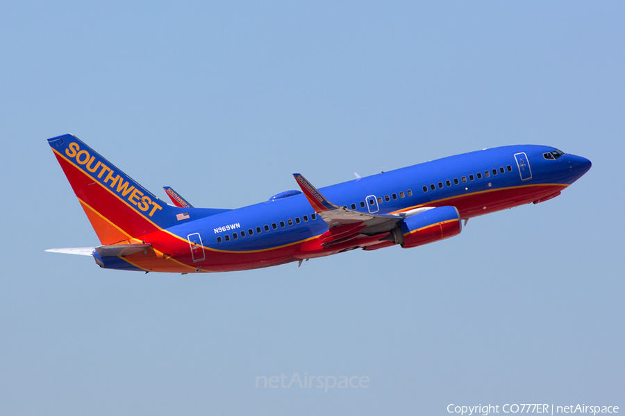 Southwest Airlines Boeing 737-7H4 (N969WN) | Photo 104561