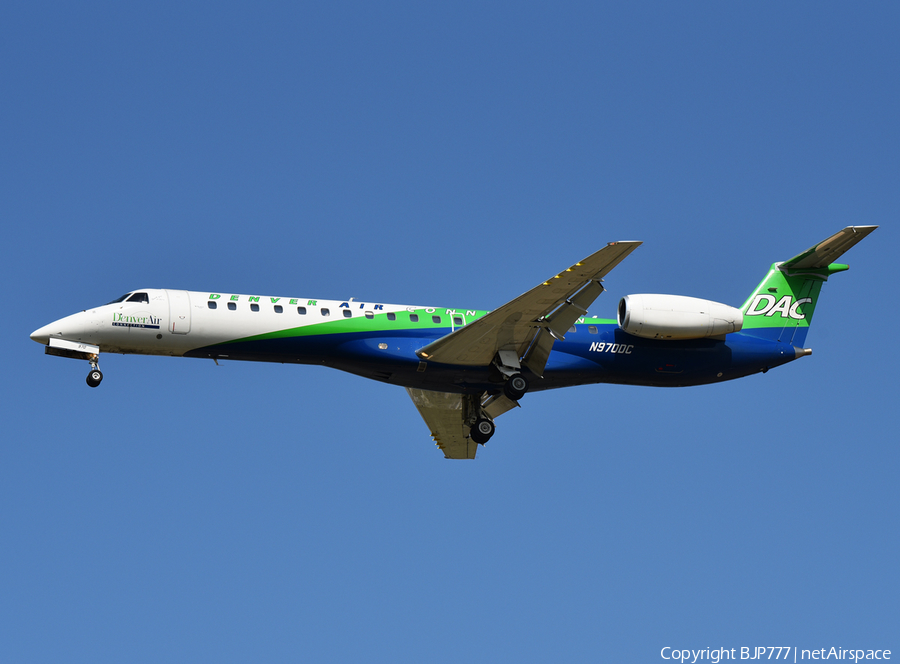 Denver Air Connection (Key Lime Air) Embraer ERJ-145LR (N970DC) | Photo 638852