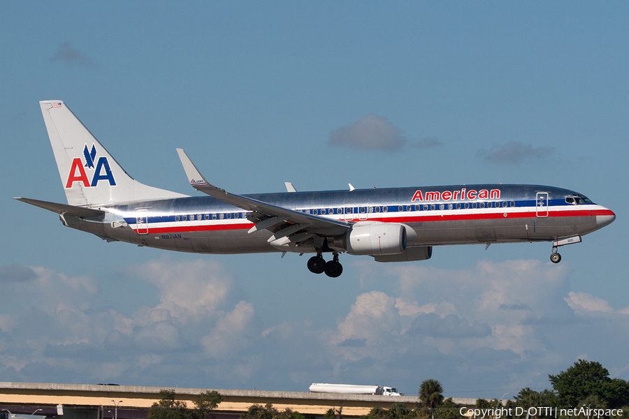 American Airlines Boeing 737-823 (N971AN) | Photo 234034