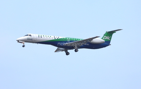 Denver Air Connection (Key Lime Air) Embraer ERJ-145LR (N971DC) at  Chicago - O'Hare International, United States