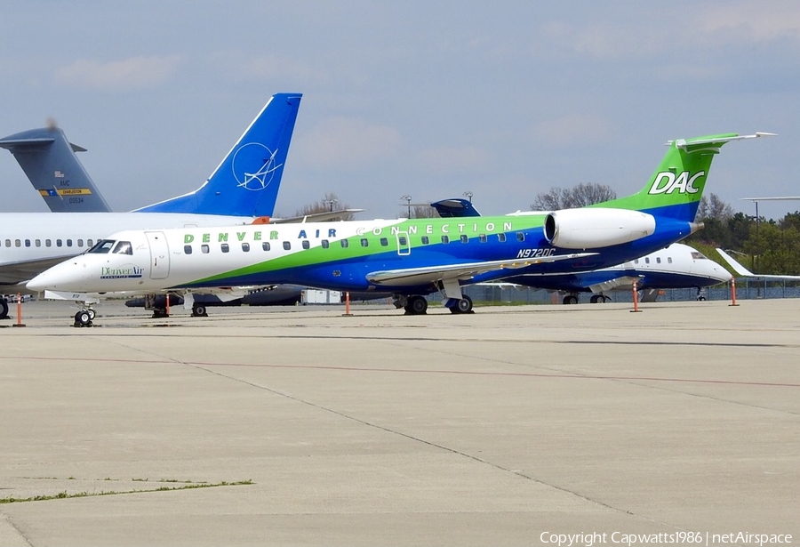 Denver Air Connection (Key Lime Air) Embraer ERJ-145LR (N972DC) | Photo 444426