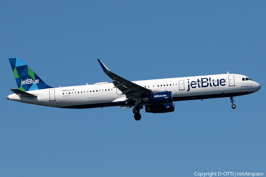 JetBlue Airways Airbus A321-231 (N972JT) | Photo 357556