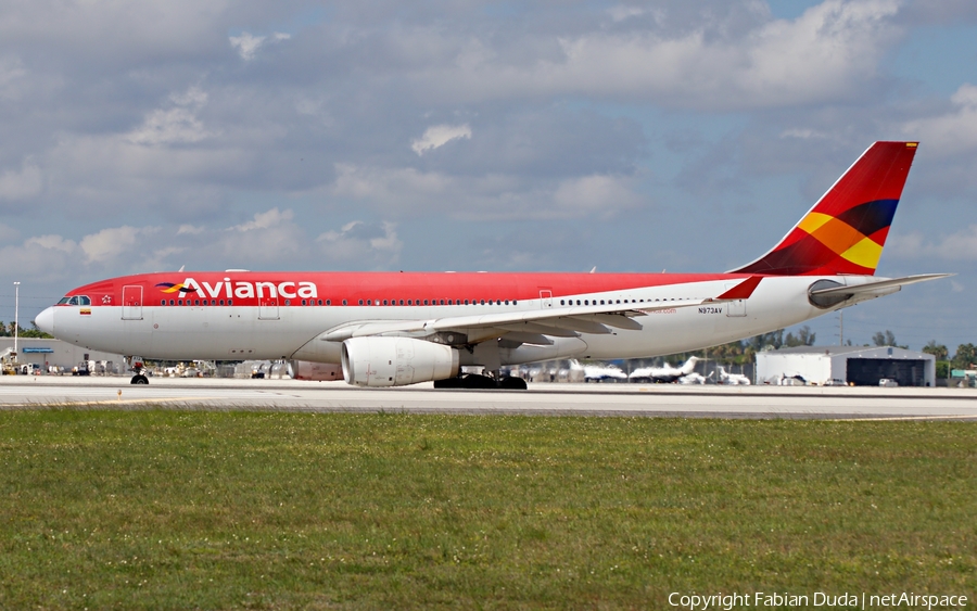 Avianca Airbus A330-243 (N973AV) | Photo 330769