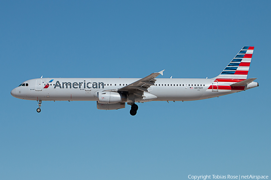 American Airlines Airbus A321-231 (N973UY) | Photo 275096