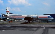 Reeve Aleutian Airways Lockheed L-188A(F) Electra (N9744C) at  Coventry Baginton, United Kingdom