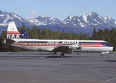 Reeve Aleutian Airways Lockheed L-188A(F) Electra (N9744C) at  Anchorage - Ted Stevens International, United States
