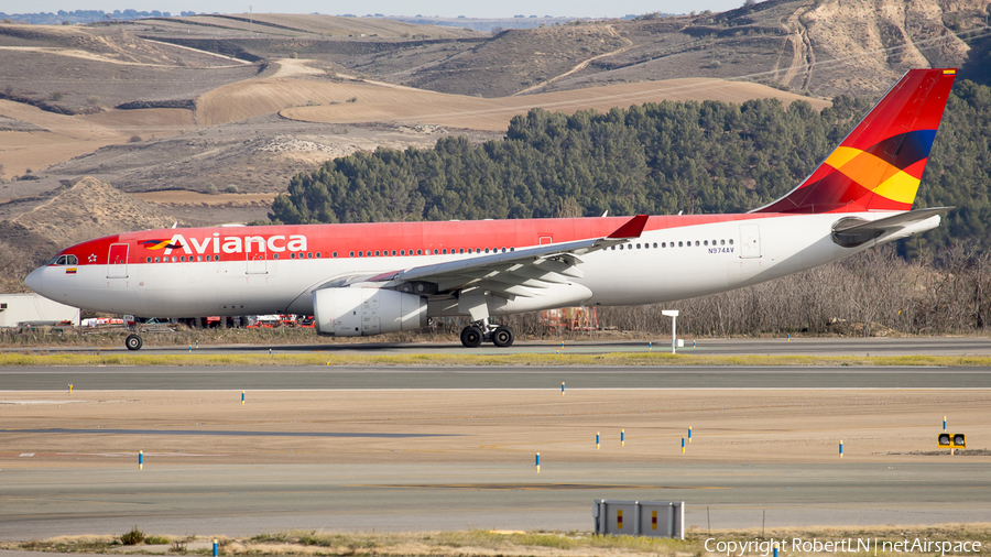 Avianca Airbus A330-243 (N974AV) | Photo 589798