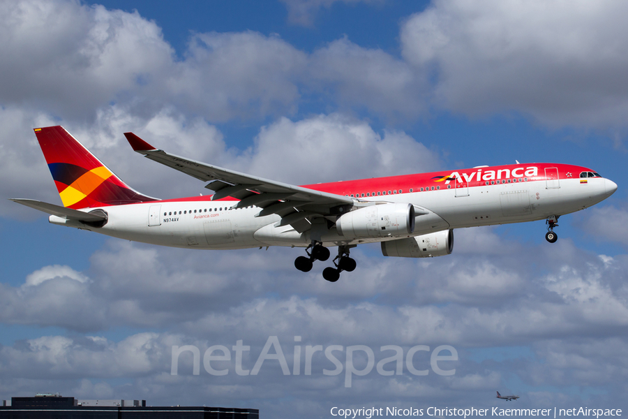 Avianca Airbus A330-243 (N974AV) | Photo 158815