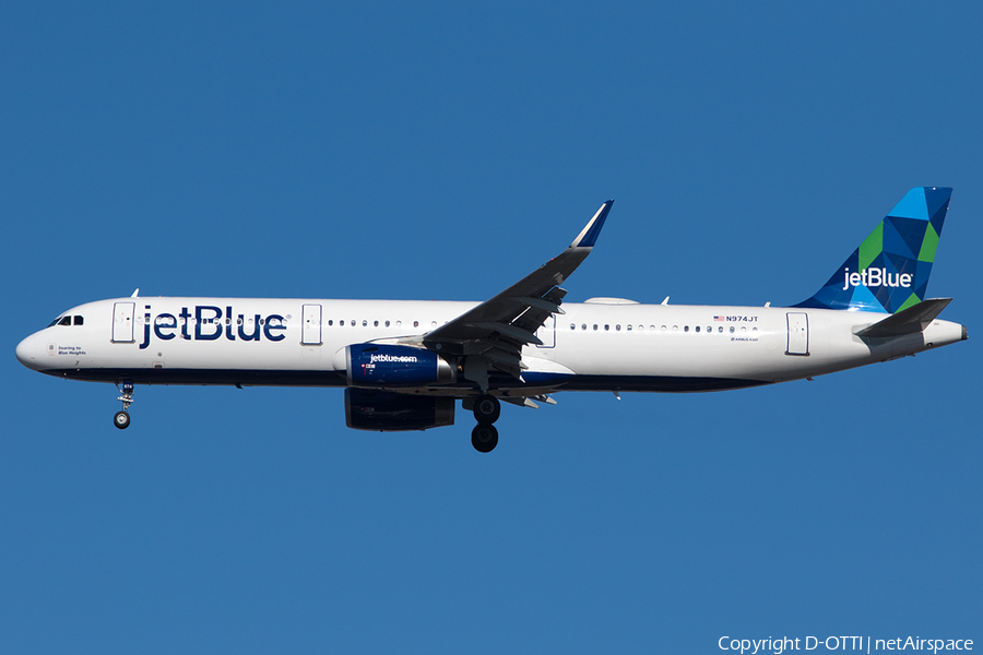 JetBlue Airways Airbus A321-231 (N974JT) | Photo 220028