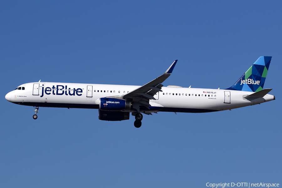 JetBlue Airways Airbus A321-231 (N976JT) | Photo 540824