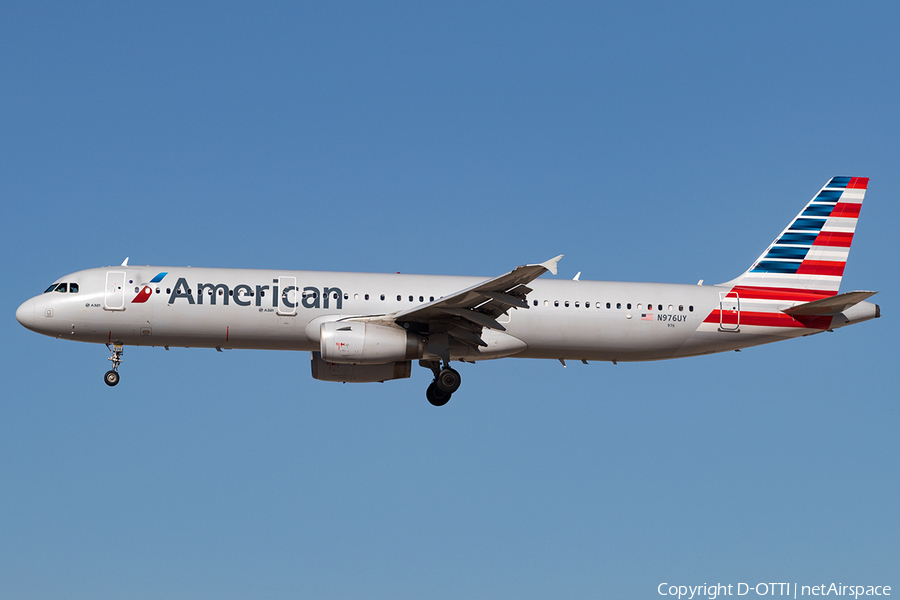 American Airlines Airbus A321-231 (N976UY) | Photo 139120