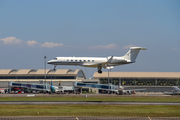 (Private) Gulfstream G-V-SP (G550) (N977HS) at  Surabaya - Juanda International, Indonesia