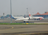 (Private) Gulfstream G-V-SP (G550) (N977HS) at  Jakarta - Soekarno-Hatta International, Indonesia