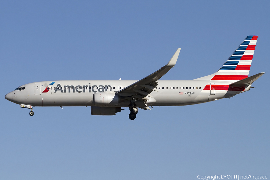 American Airlines Boeing 737-823 (N978AN) | Photo 457340