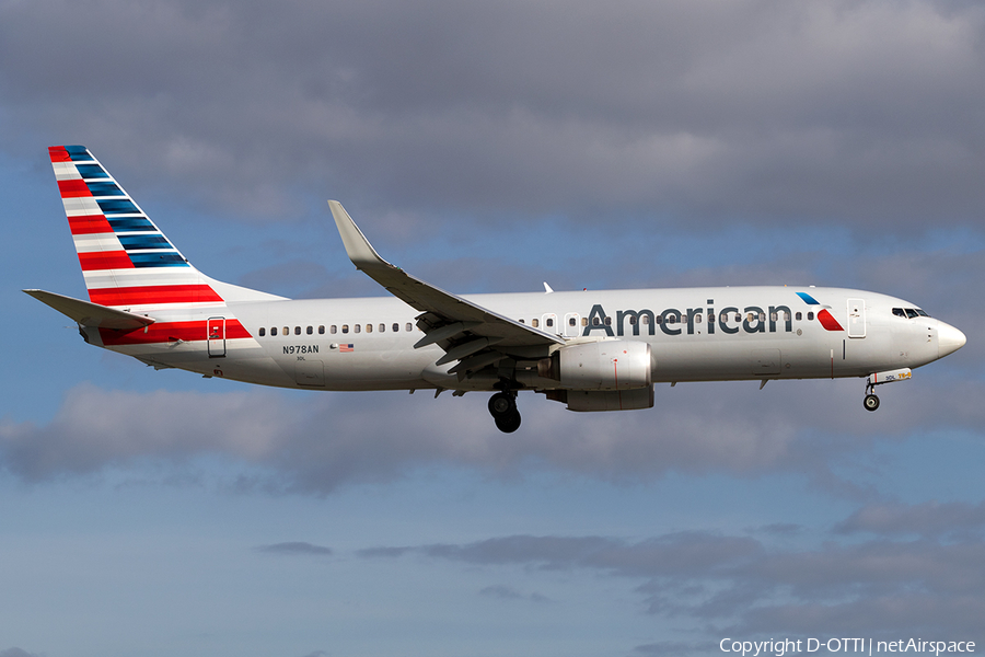 American Airlines Boeing 737-823 (N978AN) | Photo 134417