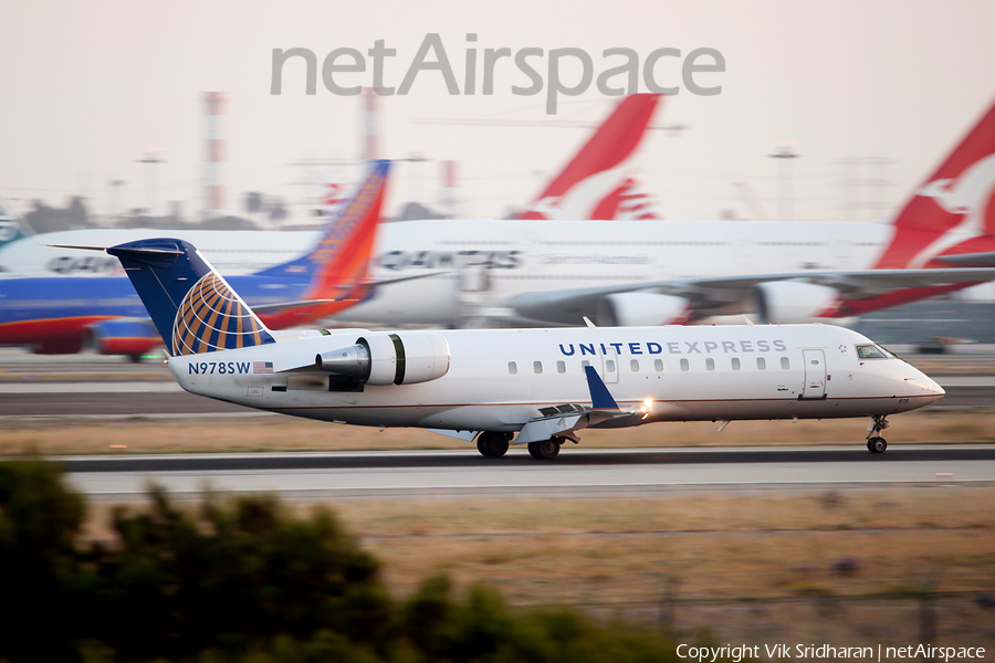 United Express (SkyWest Airlines) Bombardier CRJ-200LR (N978SW) | Photo 71815