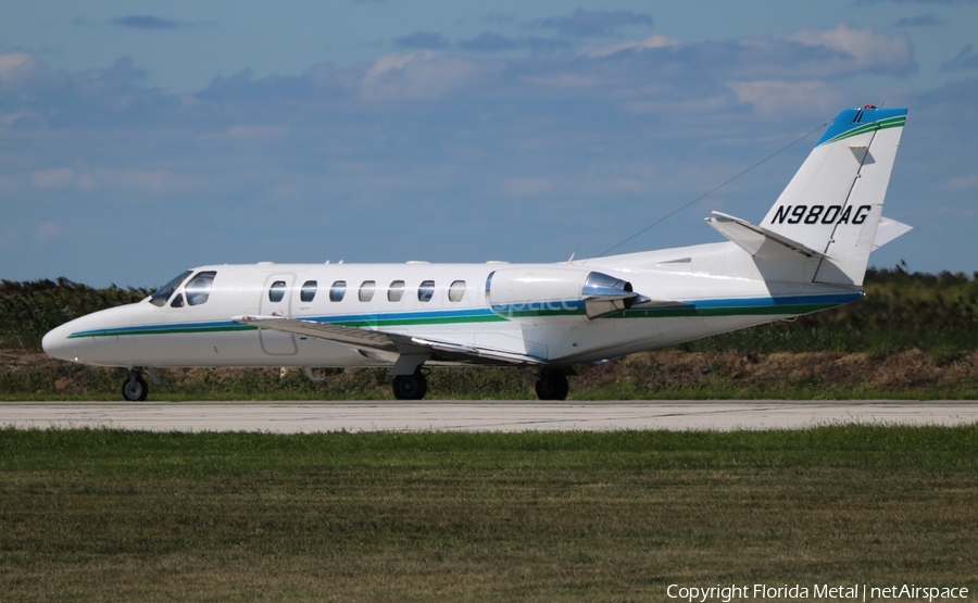 (Private) Cessna 560 Citation Ultra (N980AG) | Photo 324991