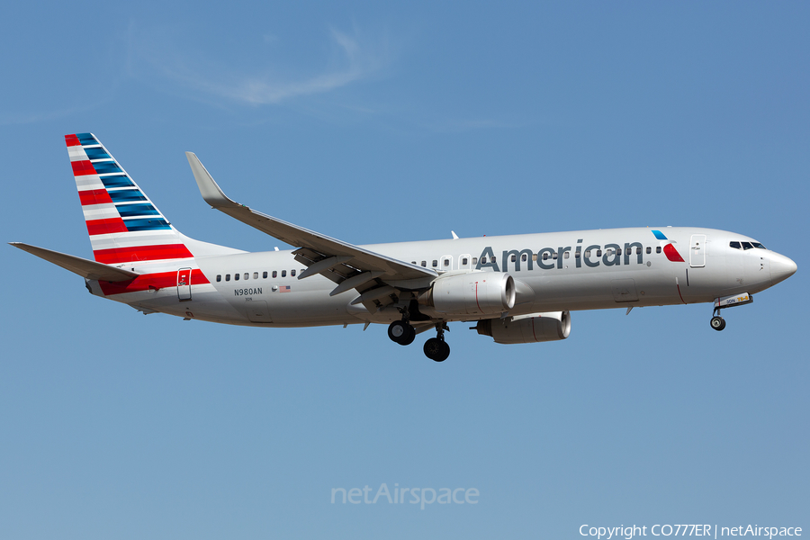 American Airlines Boeing 737-823 (N980AN) | Photo 263942